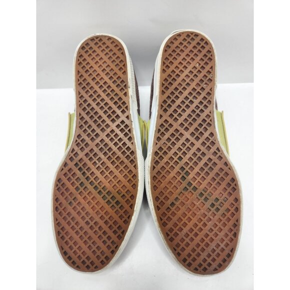 Puma El Roo Men's Size 11 USA Dark Brown Green Athletic Walking Shoes Corduroy - Picture 10 of 12